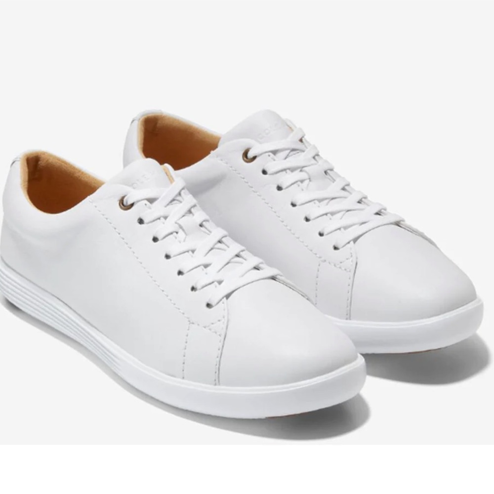 Cole Haan Women's Grand Crosscourt Sneaker in Optic White